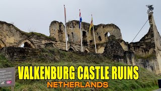 EXPLORING VALKENBURG CASTLE AND FLUWEELENGROT CHRISTMAS MARKET 2023  4K [upl. by Ahse643]