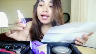 UNBOXING  RIVIEW COLLYRE BLUE laiter BAHASA INDONESIA [upl. by Aikehs]