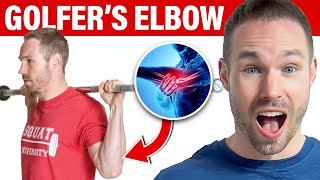 Golfers Elbow Causes Symptoms Treatment [upl. by Einapets893]