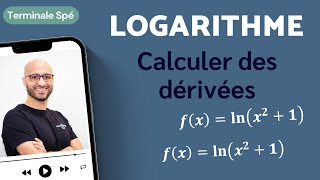 LOGARITHME  CALCULER DES FONCTIONS DÉRIVÉES [upl. by Gnaw]