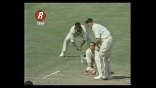 ENGLAND v WEST INDIES 5th TEST MATCH DAY 2 THE OVAL AUGUST 19 1966 TOM GRAVENEY JOHN MURRAY SOBERS [upl. by Dyann]