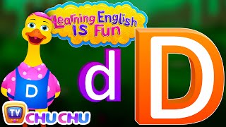 Learning English Is Fun™  Alphabet “D”  ChuChu TV Phonics amp Words Learning For Preschool Children [upl. by Zoller93]