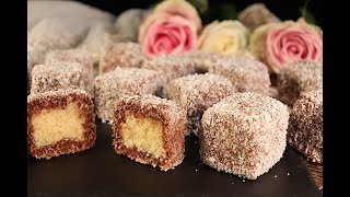 Čupavci  recept za najmekše čupavce😍 🥥 🍫 Lamington cake [upl. by Dick]