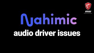 How to Uninstall Nahimic 3 Audio Drivers [upl. by Foy745]