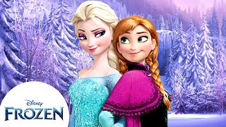 Dance Along With Anna and Elsa  Kids Songs  Frozen [upl. by Nraa]