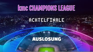 kmc CHAMPIONS LEAGUE 202425 I  Auslosung Achtelfinale [upl. by Eldwin]