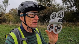 Trying out my new DJI NEO drone and Scrubbing in New tyres for my MTB [upl. by Amaj]