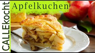 Apfelkuchen backen  Rezept von Oma [upl. by Yenattirb43]