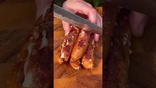 sausage cheese food crispy yummy cooking europe [upl. by Ress]