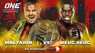 🛑 Direct  Combat MMA Reug Reug vs Anatoly Malykhin  La ceinture de Champion du Monde en Jeu [upl. by Ycniuqed]