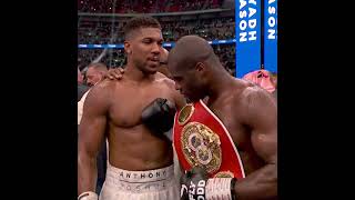 Respect 🤝 Anthony Joshua And Daniel Dubois Embrace At Final Bell [upl. by Jo]