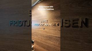 Room Tour Fridtjof Nansen Suite  Hurtigruten Expeditions [upl. by Aiouqahs]