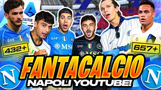 ⚽️ LE NOSTRE ROSE AL FANTACALCIO DEL NAPOLI YOUTUBE 💙 [upl. by Trebeh682]