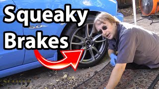 How to Fix Squeaky Brakes in Your Car [upl. by Ecaidnac]