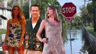 Taylor Swift Blake Lively y Ryan Reynolds donan millones a víctimas de huracanes [upl. by Chancelor295]