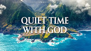 QUIET TIME WITH GOD  Instrumental Worship amp Scriptures with Nature  Inspirational CKEYS [upl. by Elleiram]