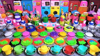 8 Minutes Satisfying with Unboxing Hello Kitty Sanrio Kitchen Set  Tiny ASMR Mini Cute Kitchen Set [upl. by Nehemiah]