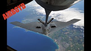 B2 Refueling Over Cornwall England [upl. by Alphard]