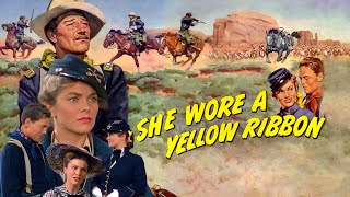 She Wore A Yellow Ribbon Full Movie Review amp Facts  John Wayne Joanne Dru [upl. by Mcripley]