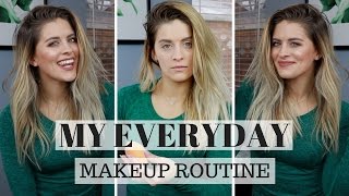 Quick Everyday Makeup Routine  WHITMAS DAY 10 [upl. by Anelrats]