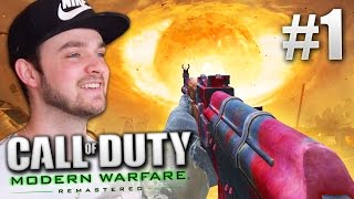 COD4 Remastered GAMEPLAY Part 1  Call of Duty Modern Warfare Remastered [upl. by Nedarb405]