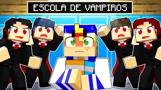 MENINO em uma ESCOLA DE VAMPIROS no Minecraft [upl. by Nahsad961]