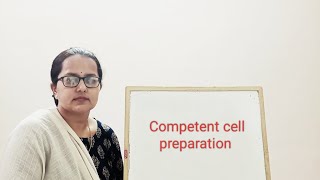 Competent cell preparation  CaCl2 method  Cryopreservation  Long term storage of bacterial cells [upl. by Erasme]