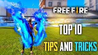 Top 10 SECRET🤯 Tips And Tricks in Freefire Battleground  Ultimate Guide To Become A Pro 35 [upl. by Kcirderfla]