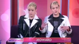 Jedward drop into the studio Mornings [upl. by Mirabella152]