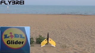 Lidl Segelflieger  Newflidl am Strand und Feuerwerk Bibione  Lidl XL Glider [upl. by Fasa]