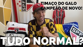 CRUZEIRO X ATLÃ‰TICO MG  REACT E ANÃLISE  TUDO NORMAL EM MINAS DEU A LÃ“GICA ENFIM GALO CAMPEÃƒO [upl. by Nugent]