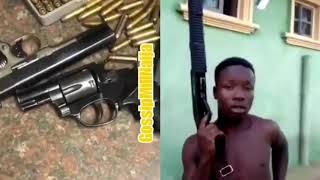 EiyeMaphite cult group clash with Aye in Benin City [upl. by Eedak241]