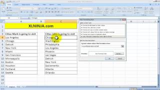 How to compare two lists in Excel [upl. by Aihsercal]