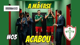 Agora vai  Desafio Reconstrução Portuguesa de Desportos  Ep 03  Football Manager 2024 [upl. by Shelagh]