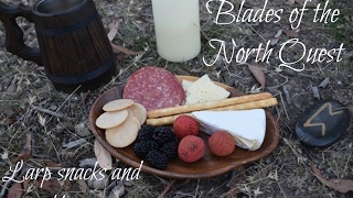 LARP snacks and tableware  The North Quest LARP vlog [upl. by Adey]