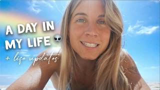 🌈 DAY IN MY LIFE » fitness updates beauty  plant friends 🪴 [upl. by Surtimed]