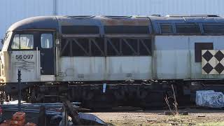 Scrapped LocomotivesShells And 69s At Longport EMD Depot [upl. by Eleumas]