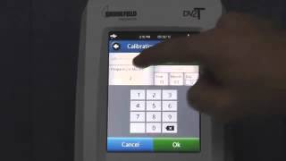 Setting the Calibration Reminder on a Brookfield DV2T or DV3T [upl. by Llesirg]