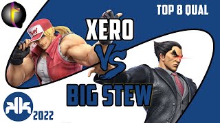 KKON22 Main Event SSBU  LT8 Qualifier  Xer0 vs Big Stew [upl. by Annauqaj]