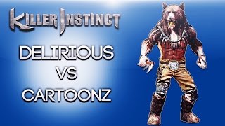 Killer Instinct Ep 4 Delirious Vs Cartoonz Xbox One [upl. by Nirret358]