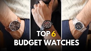 TOP 6 BUDGET WATCHES FOR COLLEGE  Starting ₹407  Mens Watches 2024  Hemant Harchani [upl. by Rodie]