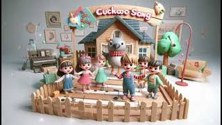 Cuckoo Song A Melody of Time Sing with the Cuckoo  Kids Nursery Song with Lyrics [upl. by Thorvald873]