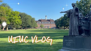 𝑽𝑳𝑶𝑮 미국 대학교 개강 브이로그🇺🇸  🔸UIUC Vlog🔹  아파트 입주📦  First Day of School 🏫Orientation amp Events [upl. by Monah]