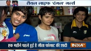 Dangal Special Meet Geeta Phogat and Babita Phogat the Real Life Dangal Girls [upl. by Kyte]