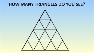 How Many Triangles Are There Learn The Formula For Any Size [upl. by Mashe]