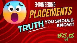 Engineering placement in Bangalore  vtu and autonomous  kannada  engineering real truth [upl. by Llarret]