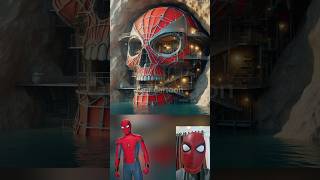 superheroes but skull house 😱🔥Marvel amp DCAll Characters marvel avengersshortsrobot [upl. by Doowron]