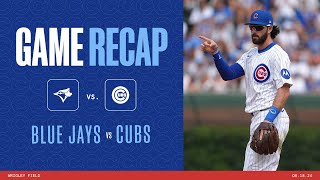 Cubs vs Blue Jays Game Highlights  81824 [upl. by Ripleigh]