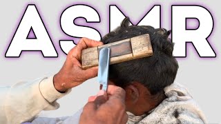 ASMR Fast Hair Cutting amp Shaving With Barber Old ASMR [upl. by Mia]