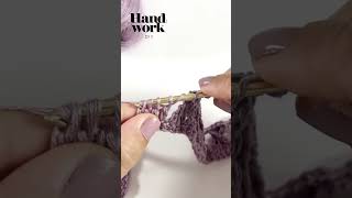 Aprende una puntada de crochet tejiendo tu propio chaleco aprendecrochet [upl. by Curtis]